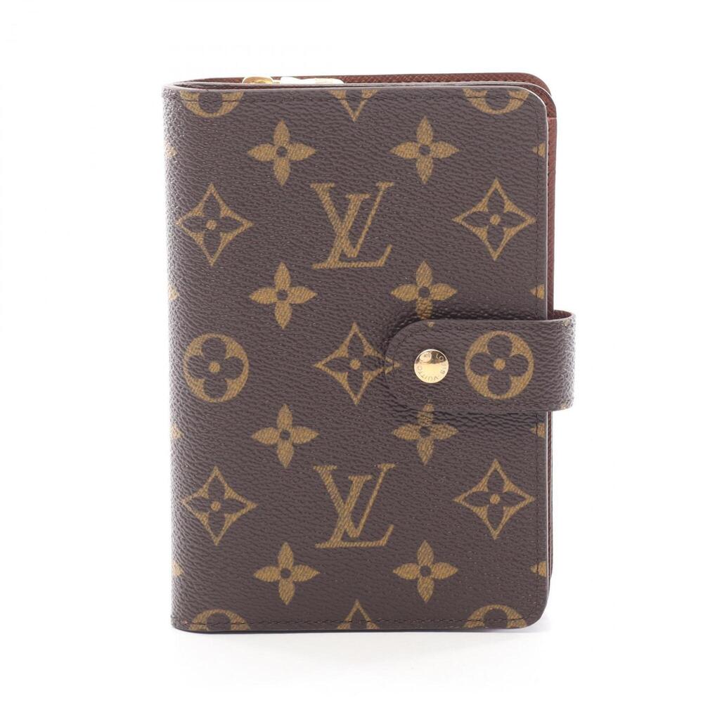Louis Vuitton Portefeuille Papier Zip Monogram Bi-fold Wallet for Women, Brow...